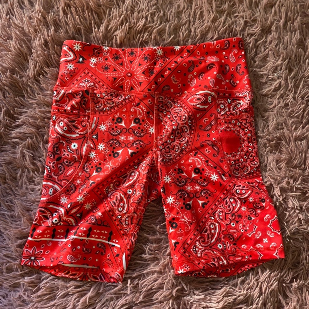Bebe biker shorts